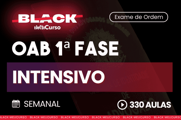 Intensivo OAB 1ª Fase 43º - Semanal Noite