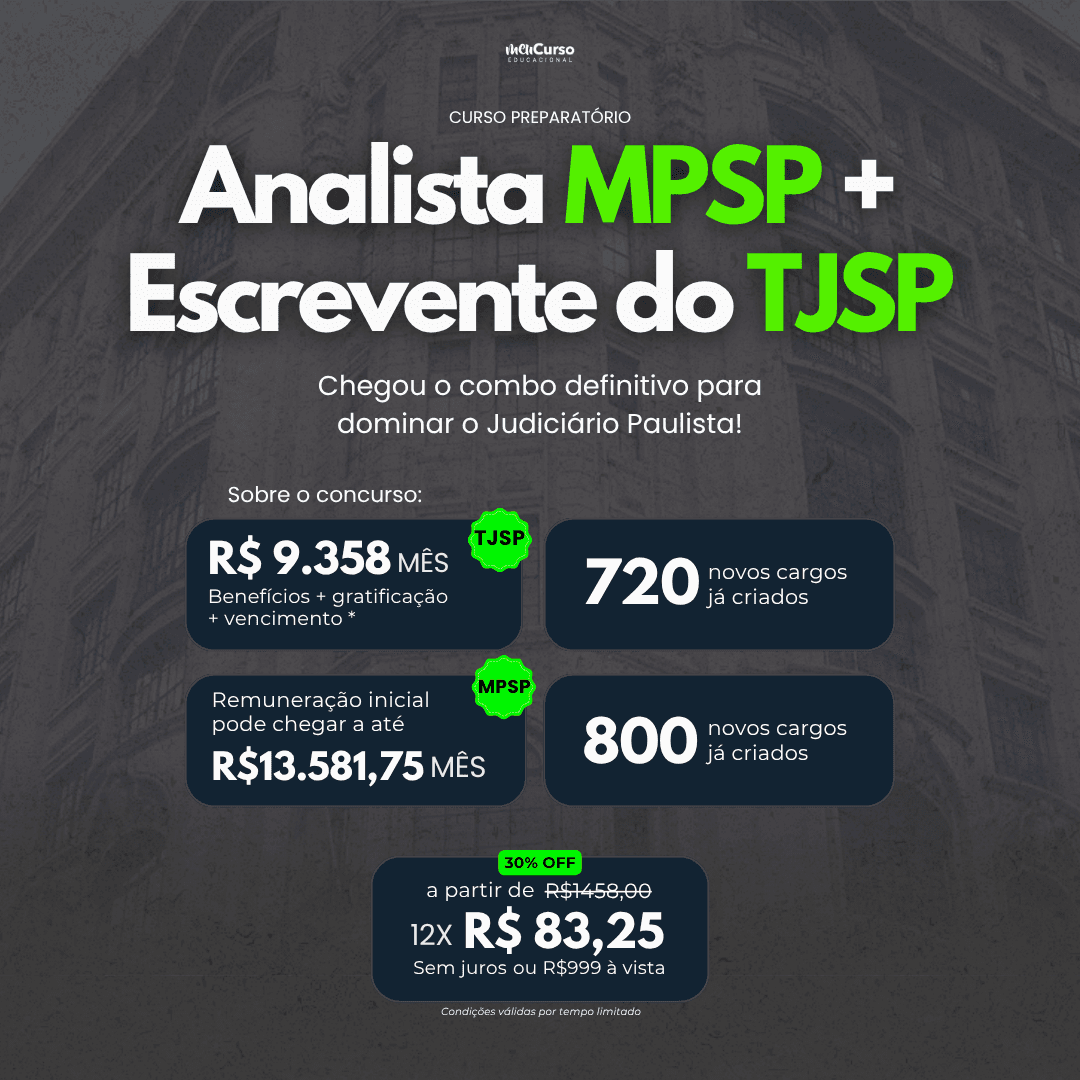 Banner combo tj analista