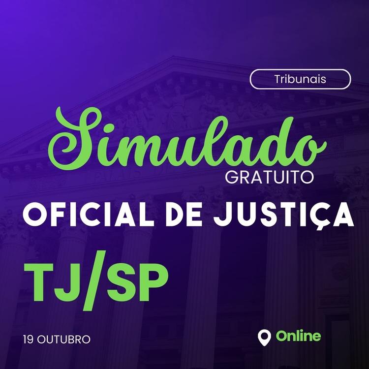 Oficial TJ/SP | Simulado Online