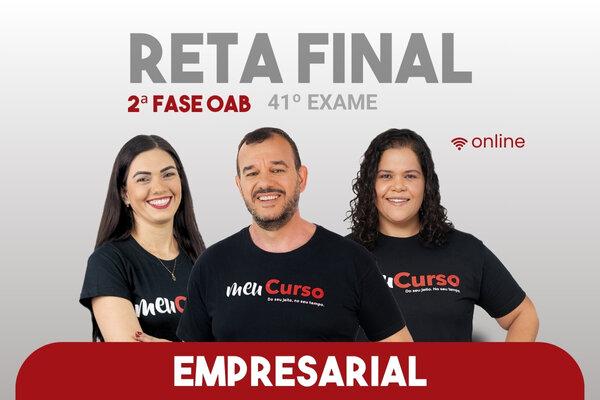 Empresarial – 2.ª Fase - 41º OAB - Reta Final Online