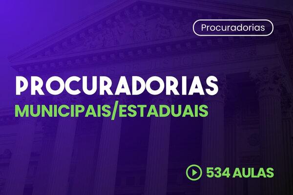 Regular Procuradorias Estaduais e Municipais