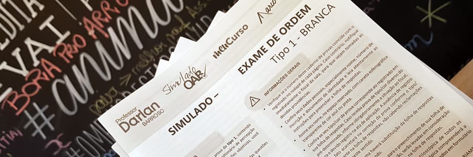 MeuCurso promove simulado gratuito para a primeira fase do XXXII Exame da OAB